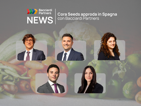 Cora Seeds approda in Spagna con Bacciardi Partners