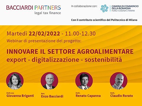 Innovazione del settore agroalimentare