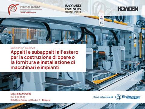 Webinar: Gestione delle assegnazioni all’estero di lavoratori dipendenti negli appalti e subappalti internazionali