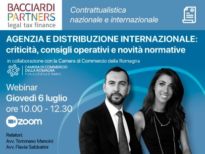 webinar agenzia e distribuzione internazionale_Bacciardi Partners_Camera di Commercio della Romagna